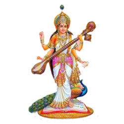 Goddess Saraswati Modern